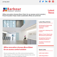 Office renovation chooses Boon Edam for an access control solution | Knauf Insulation helps create sustainable offices at Landmark